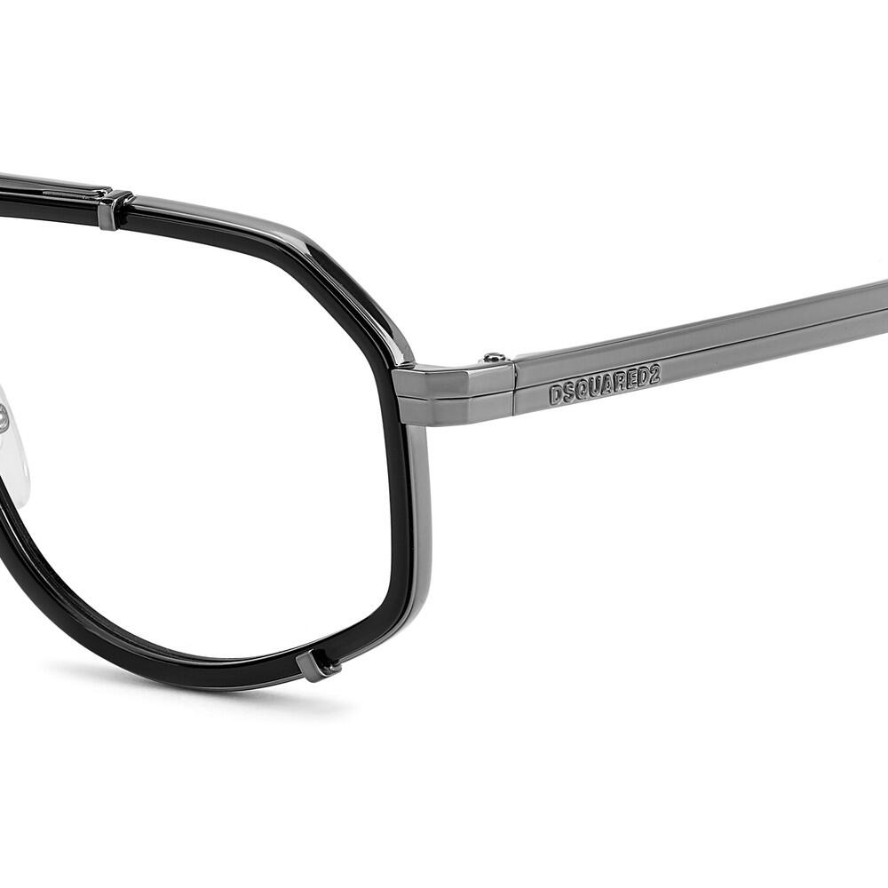 Lunettes de Vue Dsquared2 D2 0191 ANS en Métal Homme 56 mm 4/4