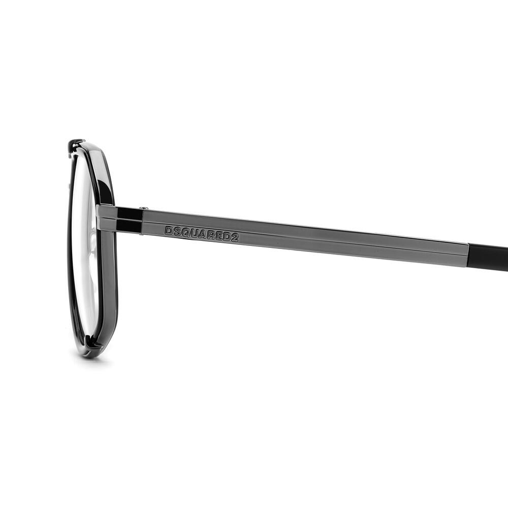 Lunettes de Vue Dsquared2 D2 0191 ANS en Métal Homme 56 mm 3/4