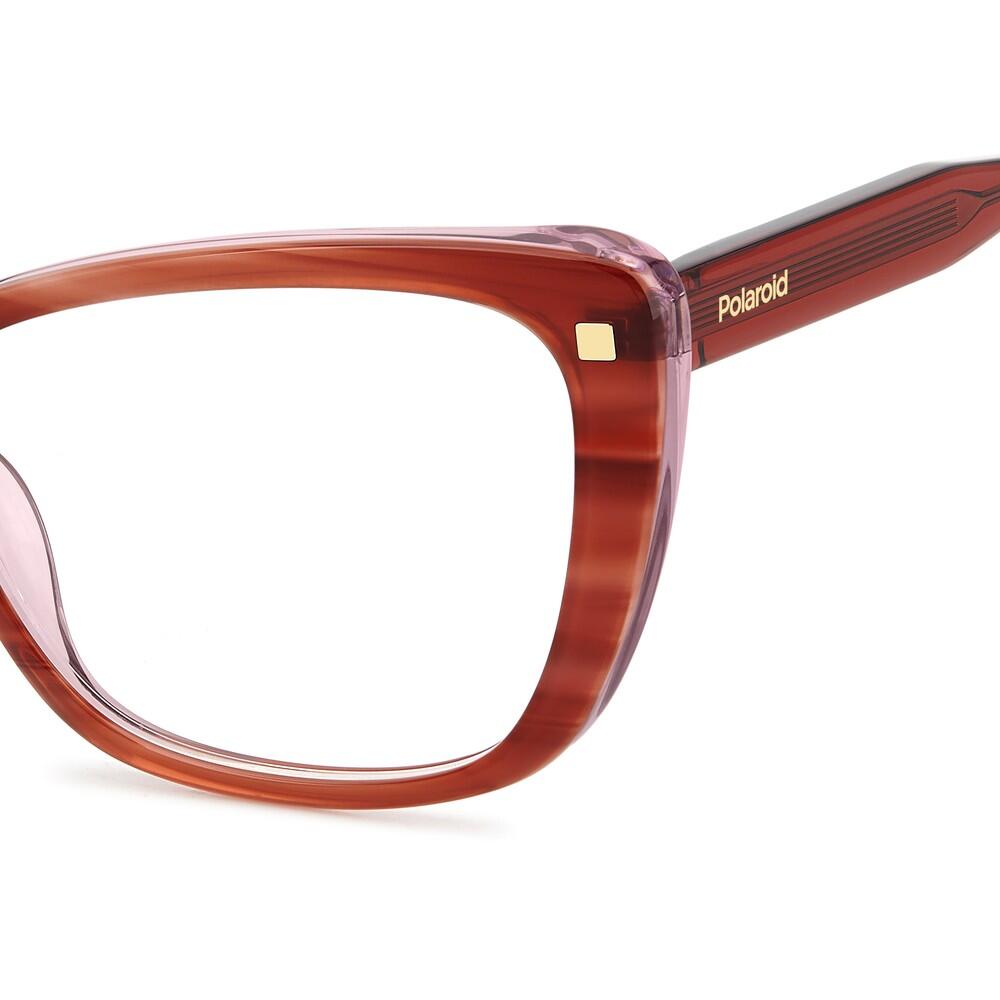 Korrekturbrille Polaroid PLD D542 8RR aus Acetat Damen 56 mm 4/4