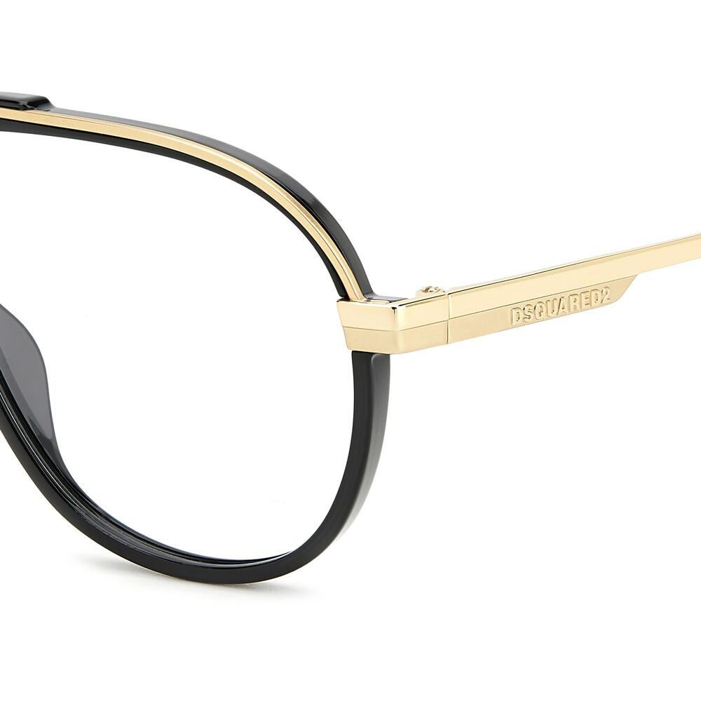 Bril op Sterkte Dsquared2 D2 0113 807 van Nylon Heren 58 mm 3/4