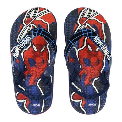Chanclas de Playa Infantiles Spider-Man de EVA Ligeras Rojo