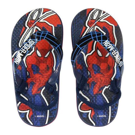 Chanclas de Playa Infantiles Spider-Man de EVA Ligeras Rojo