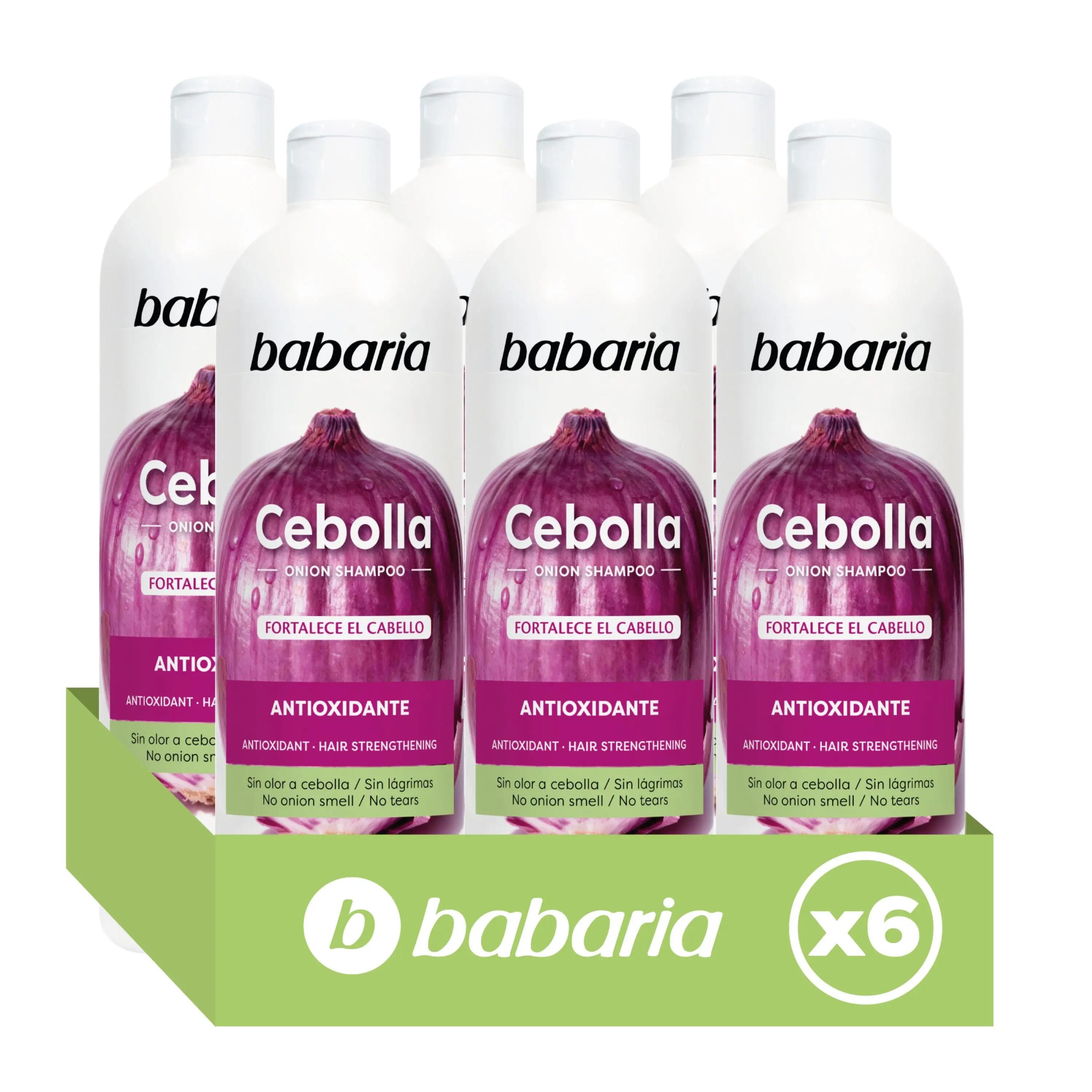 BABARIA Champú Cebolla 700 ml - Vegano 6/6