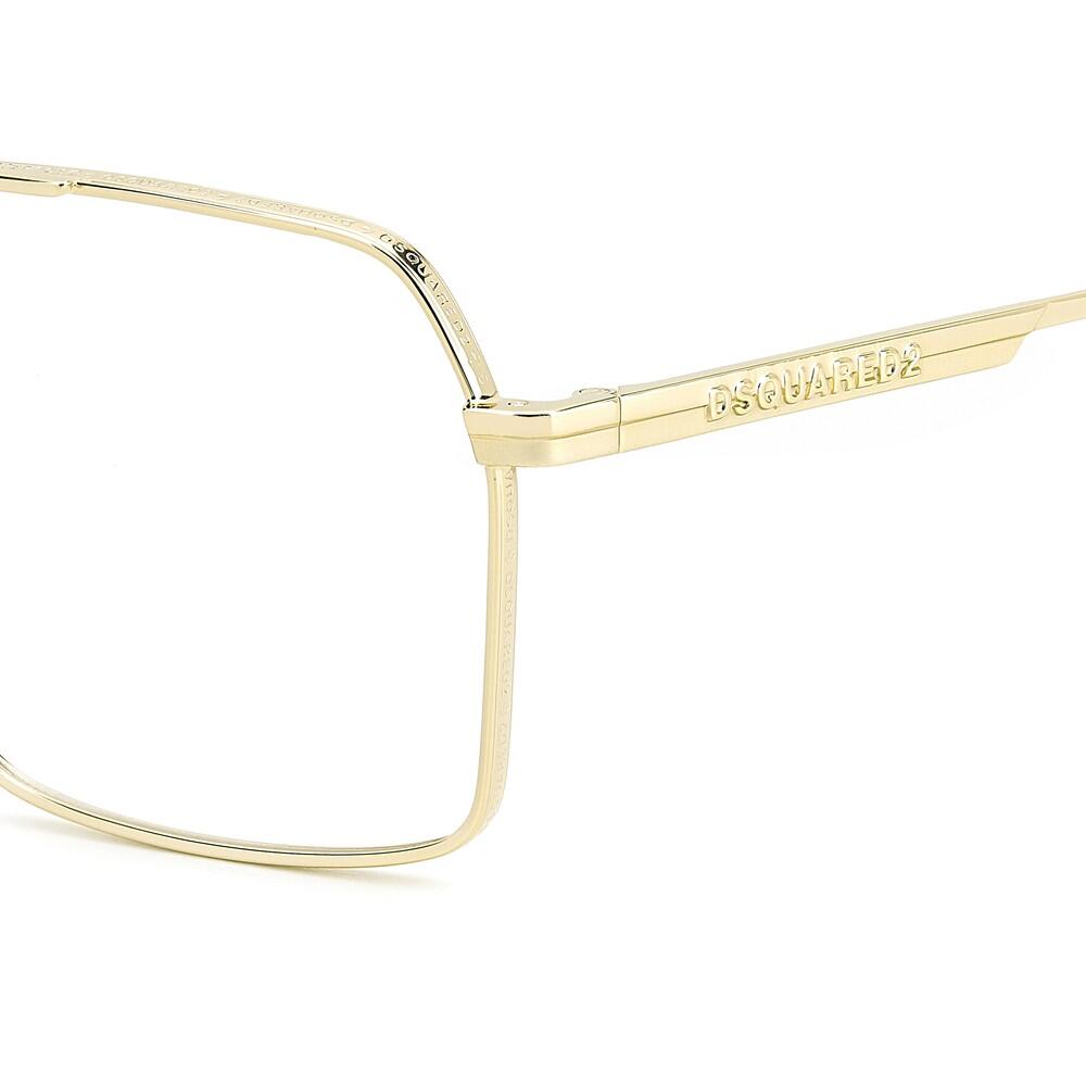 Bril op Sterkte Dsquared2 D2 0157 000 van Metaal Heren 60 mm 3/3