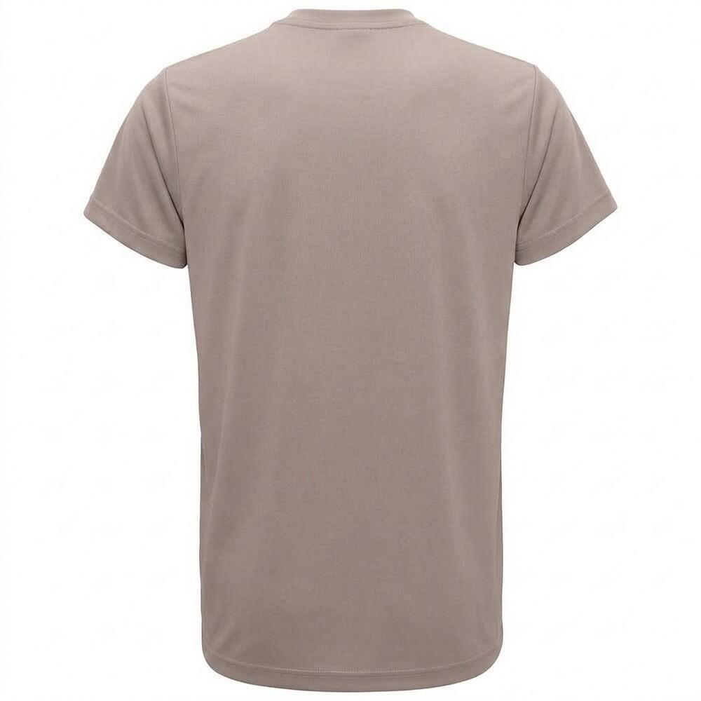 Tri Dri Fitness TShirt, kurzärmlig Herren Steinfarben 2/2