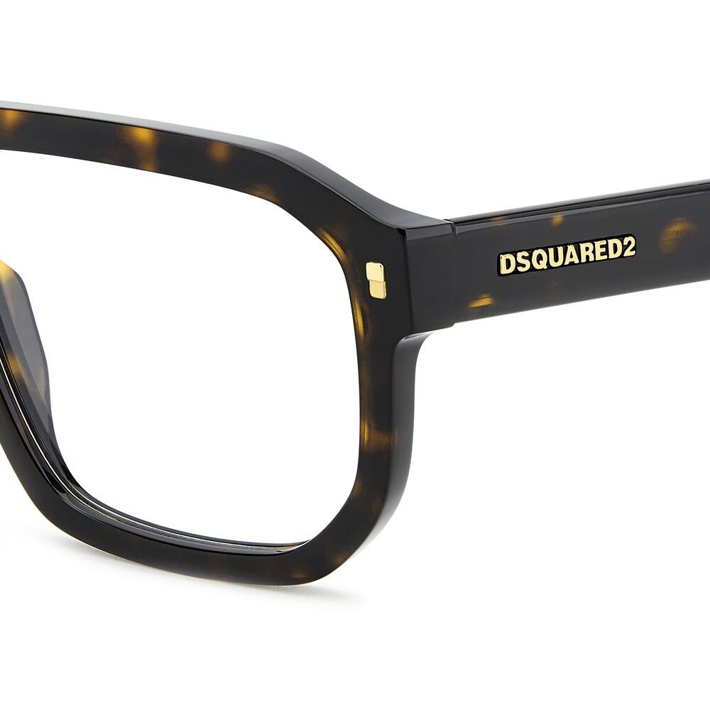 Bril op Sterkte Dsquared2 D2 0146 086 van Acetaat Heren 57 mm 3/3