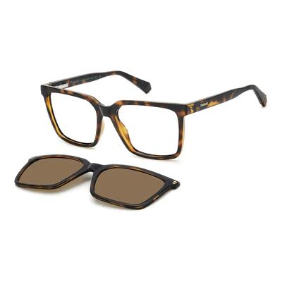 Bril op sterkte polaroid pld d556/c 086 gepolariseerd van tr90 unisex 54 mm