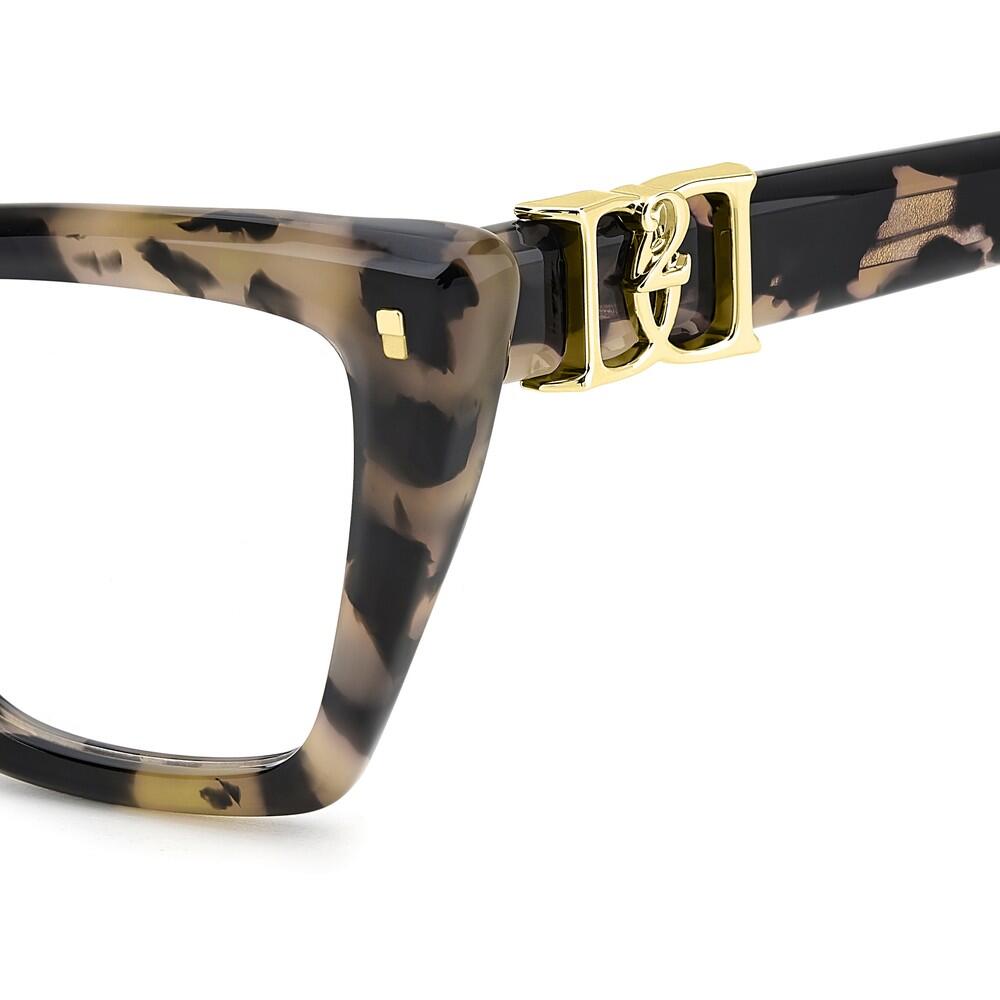 Bril op Sterkte Dsquared2 D2 0172 086 van Acetaat Dames 53 mm 4/4