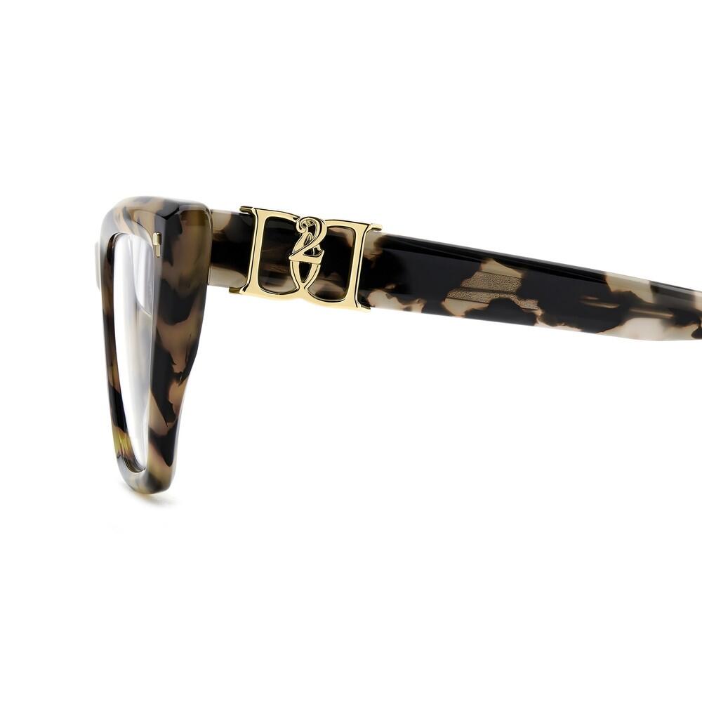 Bril op Sterkte Dsquared2 D2 0172 086 van Acetaat Dames 53 mm 3/4