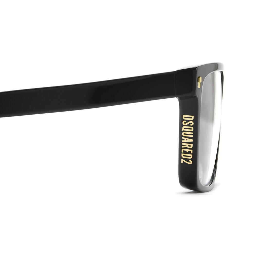 Bril op Sterkte Dsquared2 D2 0183 807 van Acetaat Heren 57 mm 3/4