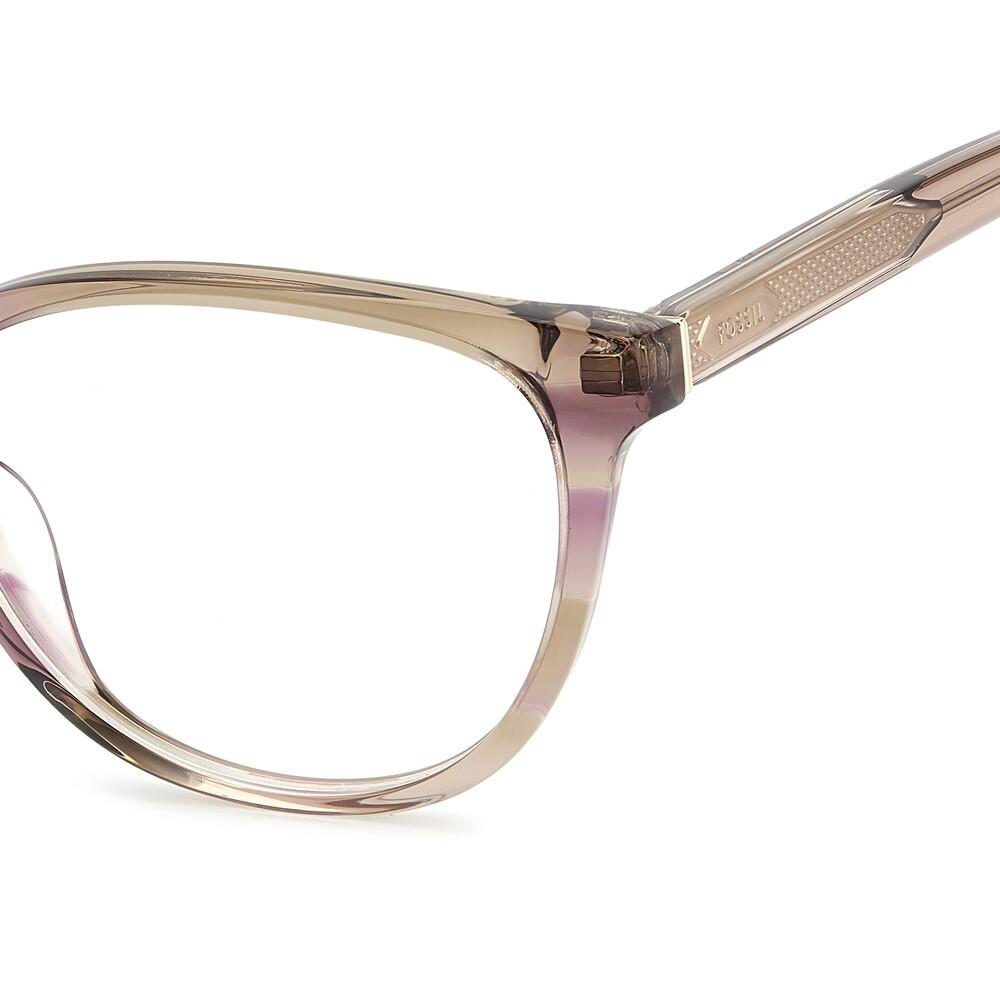 Bril op Sterkte Fossil FOS 7203 3R7 van Acetaat Dames 53 mm 3/3