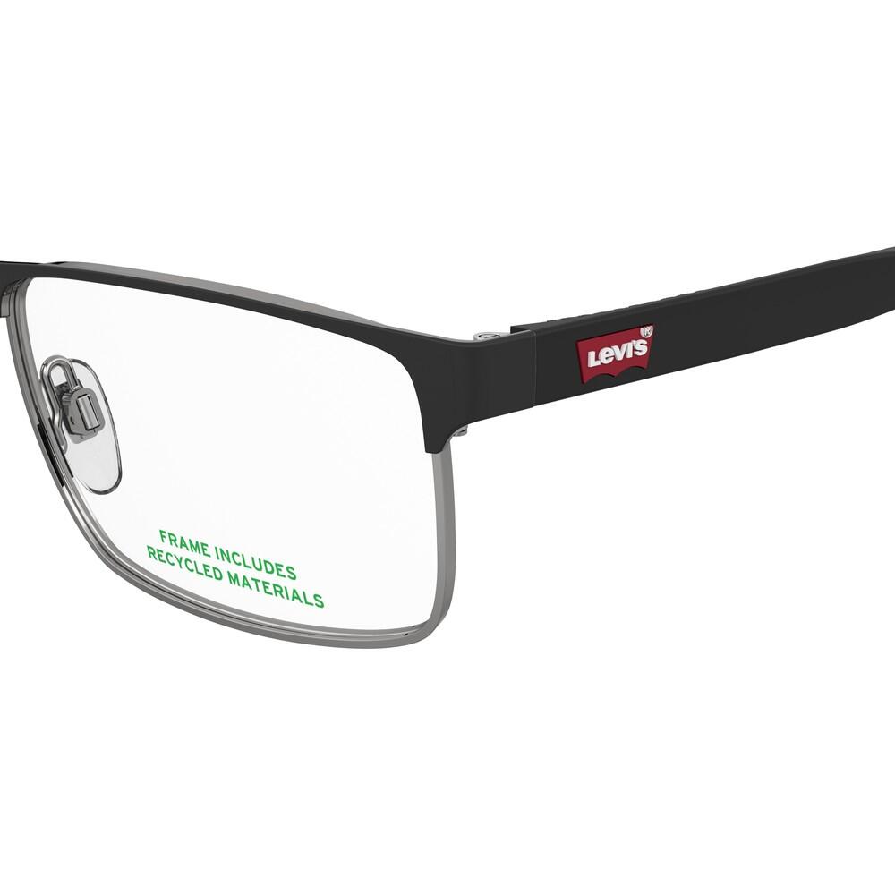 Bril op Sterkte Levi'S LV 5092 TI7 van Metaal Heren 56 mm 3/3