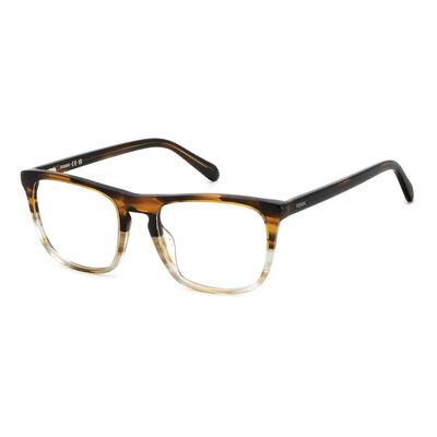 Bril op sterkte fossil fos 7191 2zr van acetaat heren 53 mm