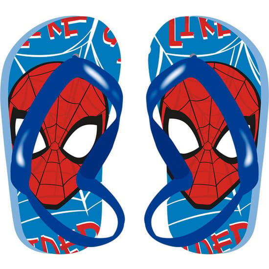 Tongs d'été pour enfants Spider-Man avec bride bleue et rouge 2/3