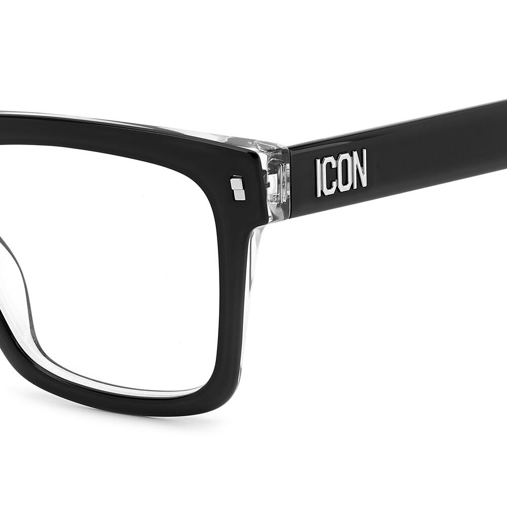 Bril op Sterkte Dsquared2 ICON 0013 7C5 van Acetaat Heren 52 mm 4/4