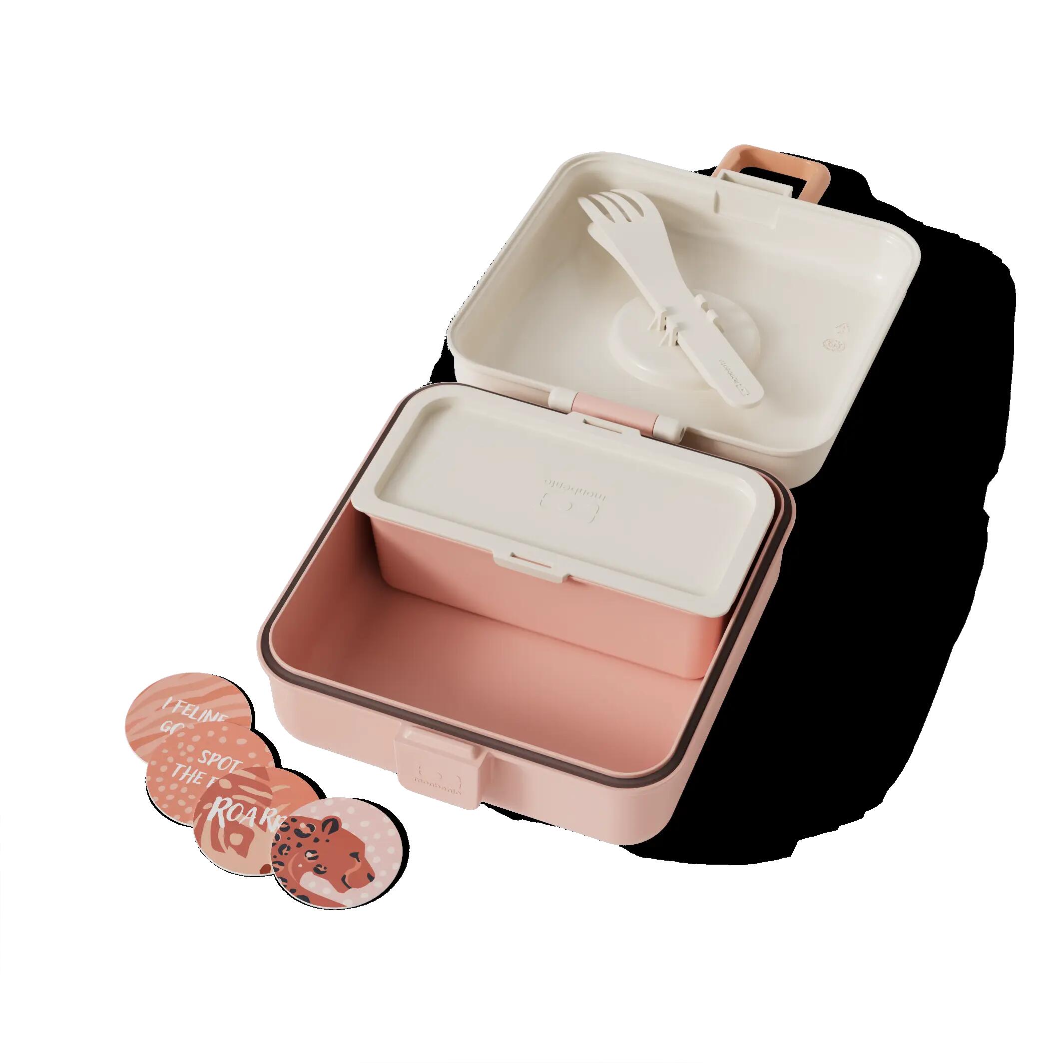 Sandwich/snack box 850ml|Kids|School, picnic, hiking|Snacky 4/5