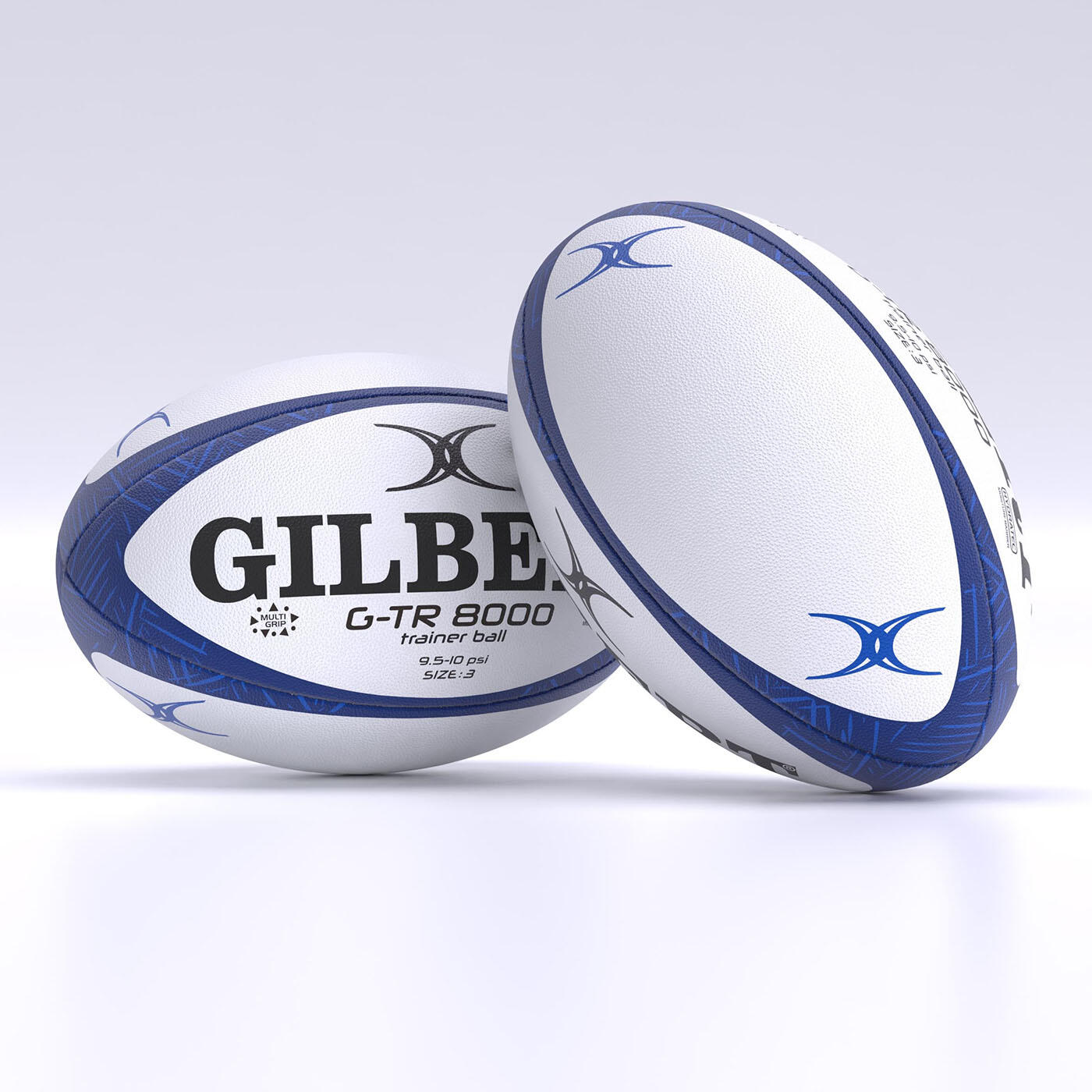 Bola de râguebi Gilbert G-TR8000 Azul-marinho Tamanho 3 2/3