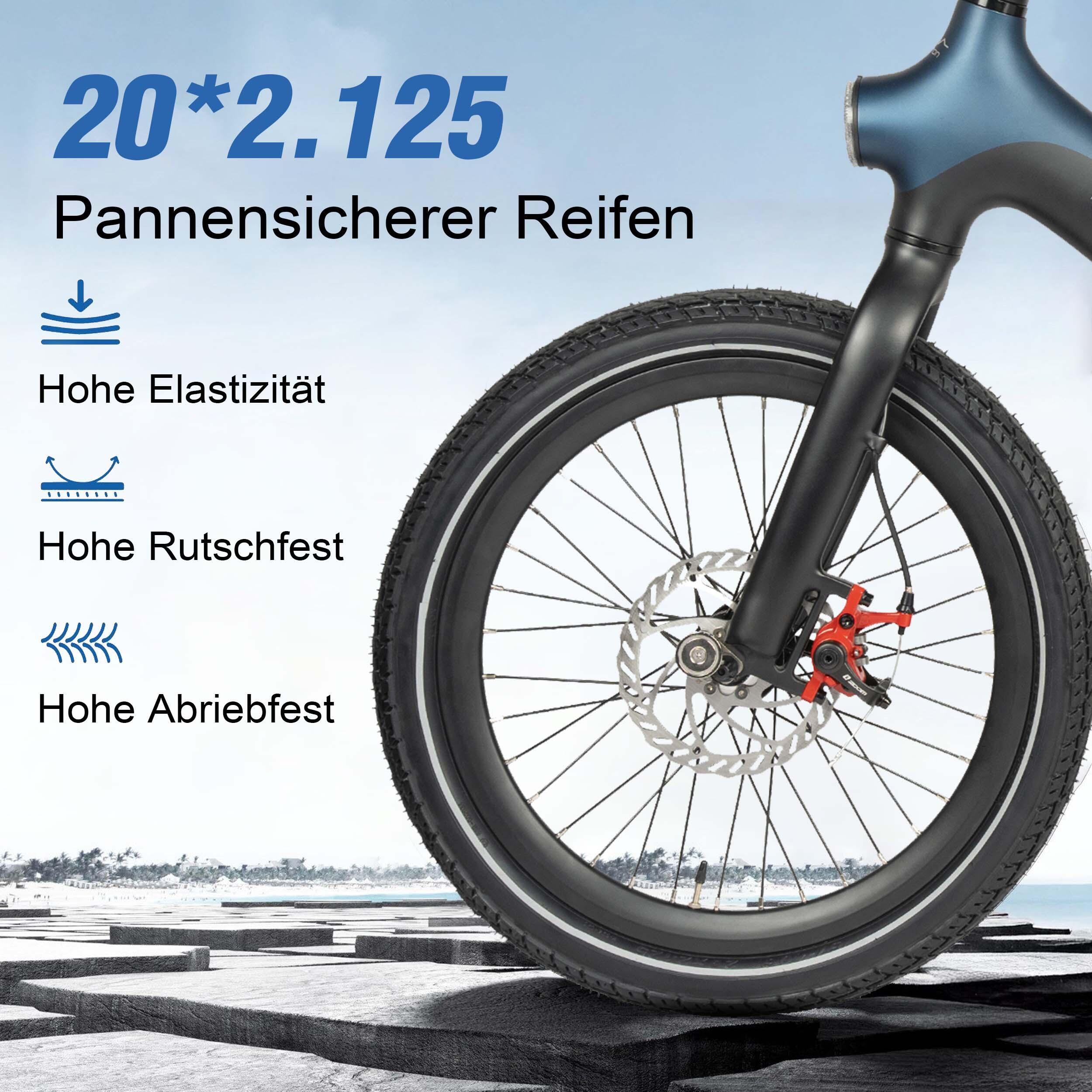 Bicicleta elétrica dobrável MAXTRON Smart30 com bateria removível de 36V 9,6Ah. 7/7
