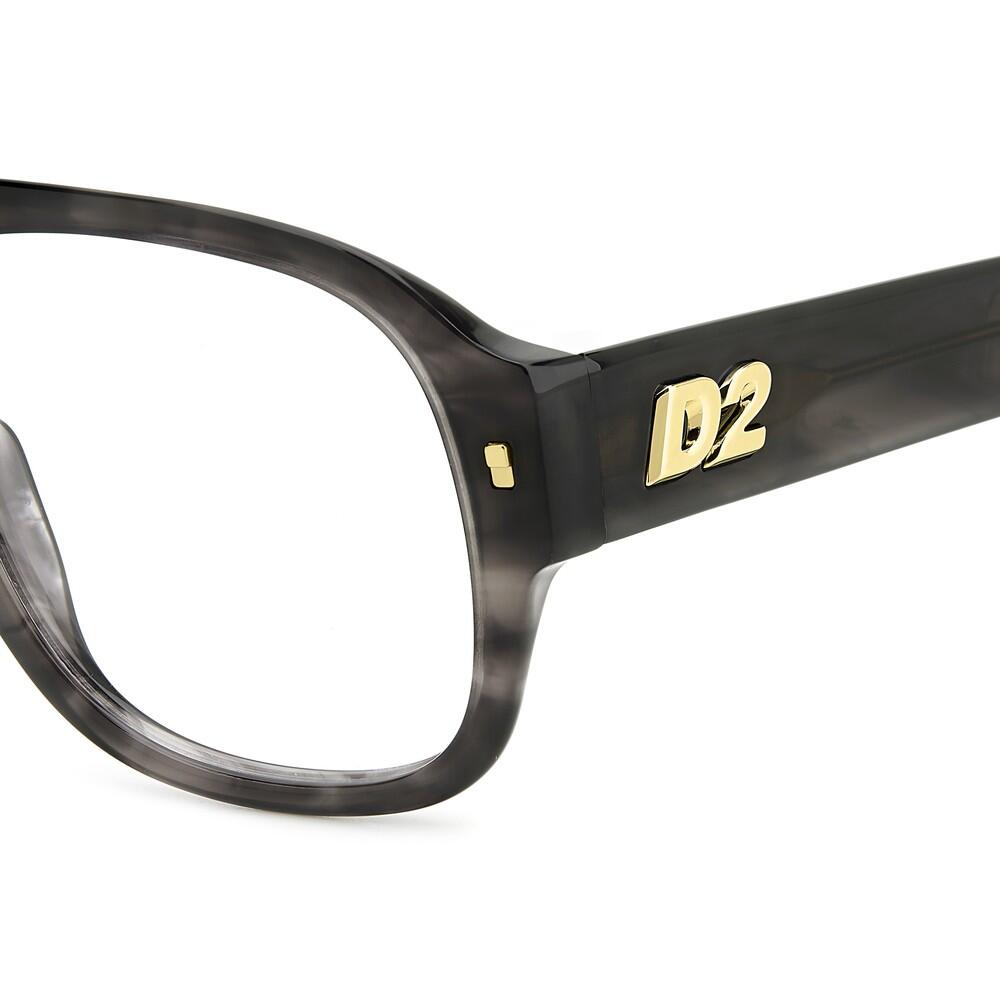 Bril op Sterkte Dsquared2 D2 0125 2W8 van Acetaat Heren 56 mm 3/3