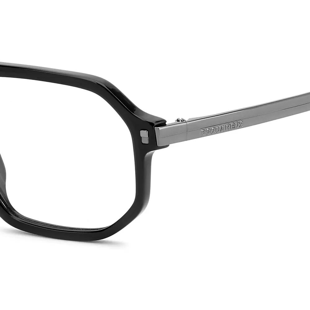 Dioptriás Szemüveg Dsquared2 D2 0195 ANS Acetát Férfi 57 mm 3/3
