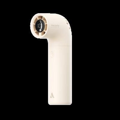 Handventilator - compact, 4 snelheden - aecooly aero - beige