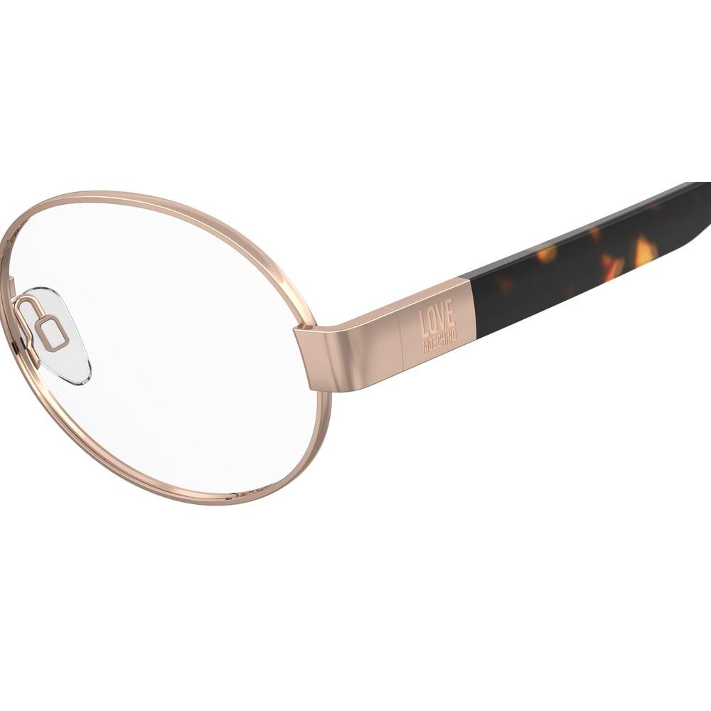 Lunettes de Vue Love Moschino MOL676 DDB en Métal Femme 55 mm 3/3