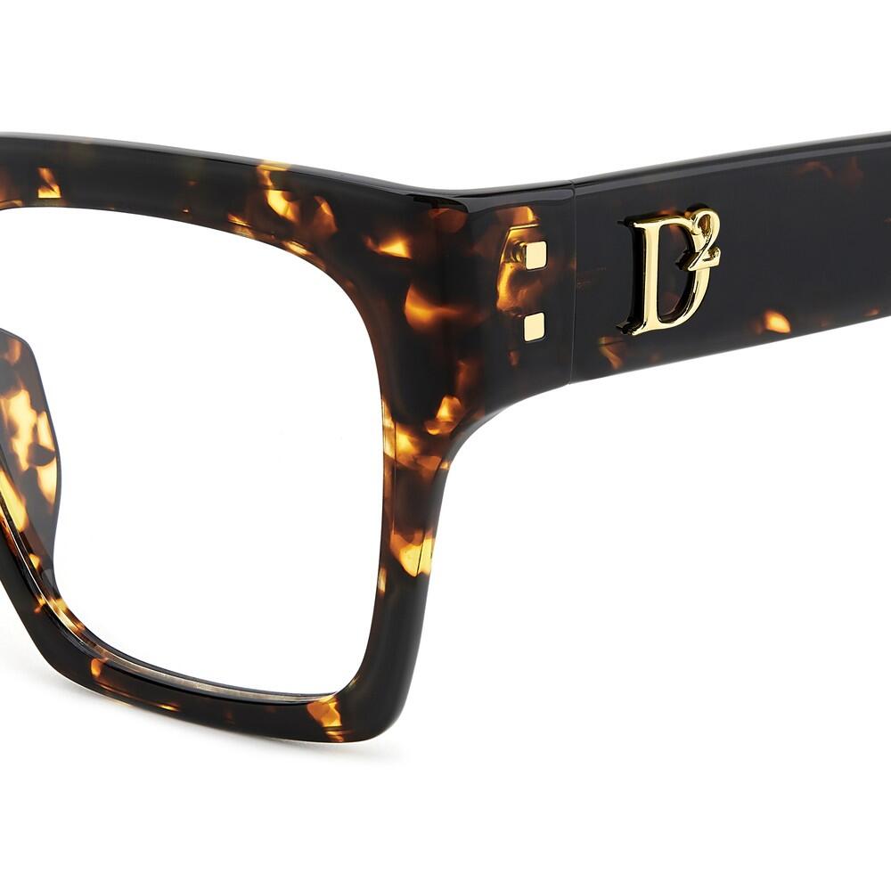 Bril op Sterkte Dsquared2 D2 0151/G 086 van Acetaat Dames 55 mm 3/3