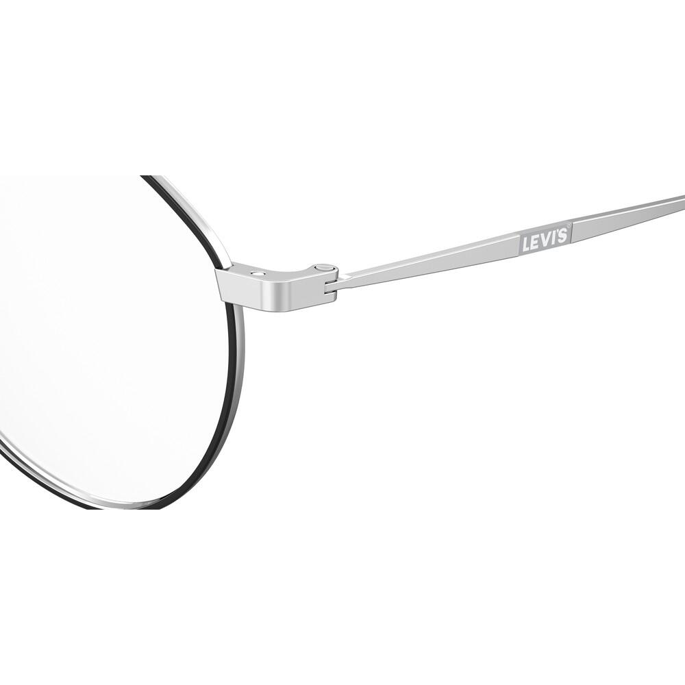 Bril op Sterkte Levi'S LV 1059 CSA van Metaal Unisex 53 mm 3/3