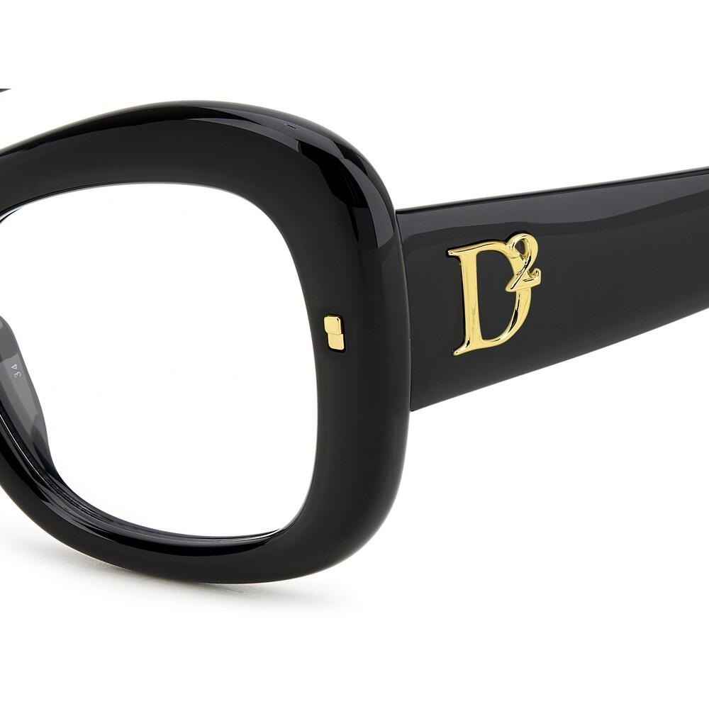 Bril op Sterkte Dsquared2 D2 0138 807 van Acetaat Dames 52 mm 3/3
