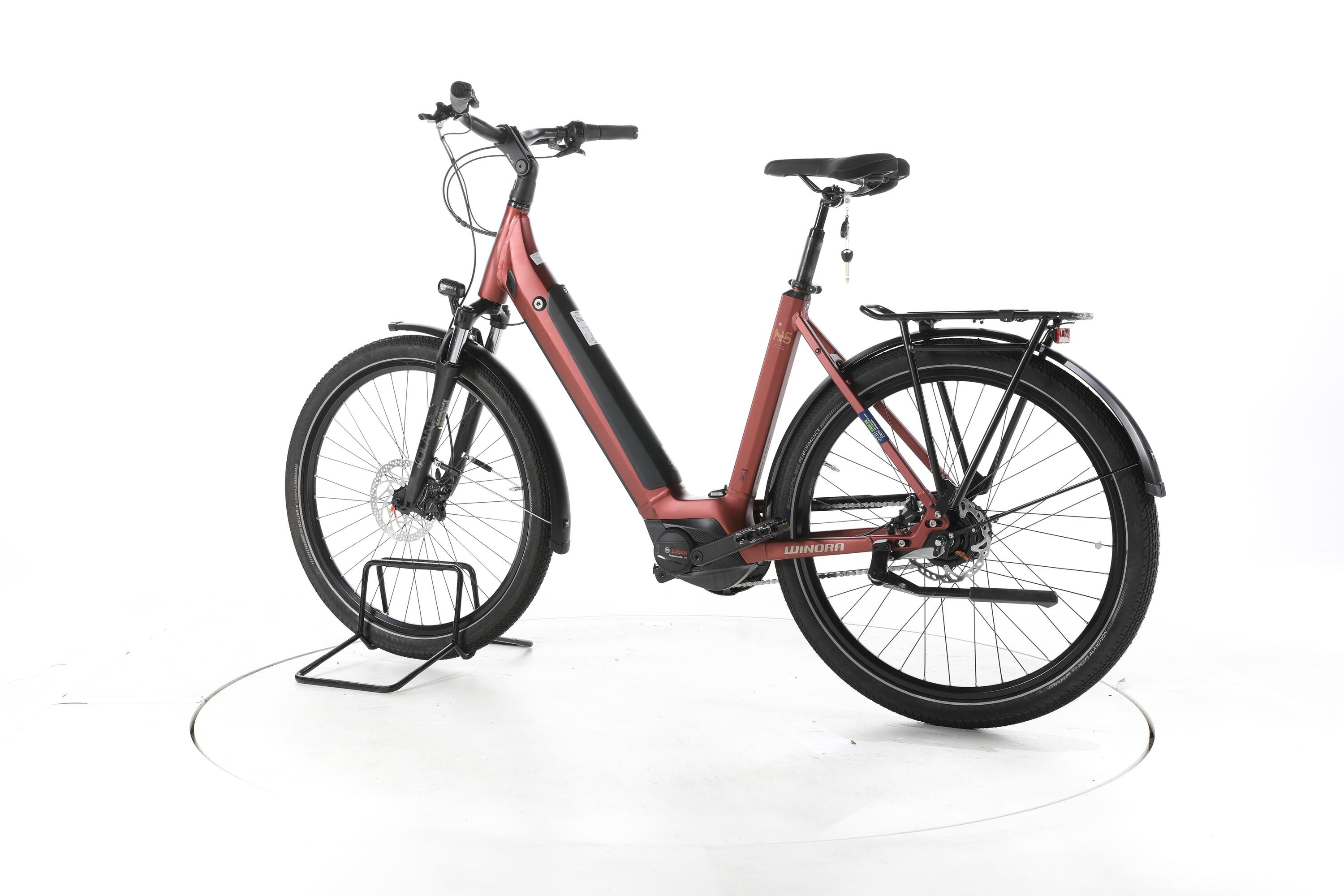Refurbished - Winora Sinus N5 City E-Bike Tiefeinsteiger 2024 - Sehr gut 7/7