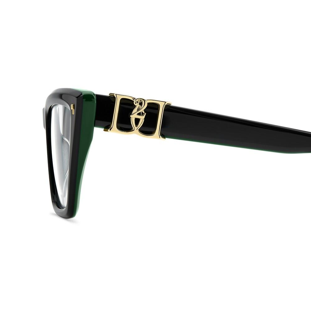 Bril op Sterkte Dsquared2 D2 0172 1ED van Acetaat Dames 53 mm 3/4