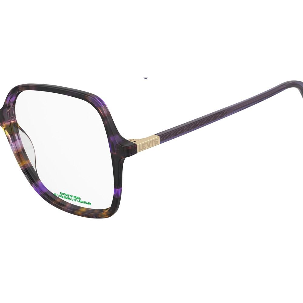Korrekturbrille Levi'S LV 1107 DEX aus Acetat Damen 53 mm 3/3