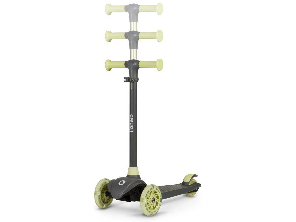 Lionelo Jessy 3-Rad-Scooter LED mit verstellbarem Lenker und Helm, 50 kg 2/7