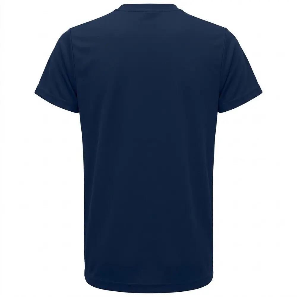 Tri Dri Tshirt De Fitness À Manches Courtes Homme (Bleu Marine) 2/2