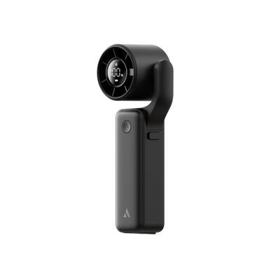 Draagbare ventilator - compact, 5 snelheden, 3500 mah - zwart