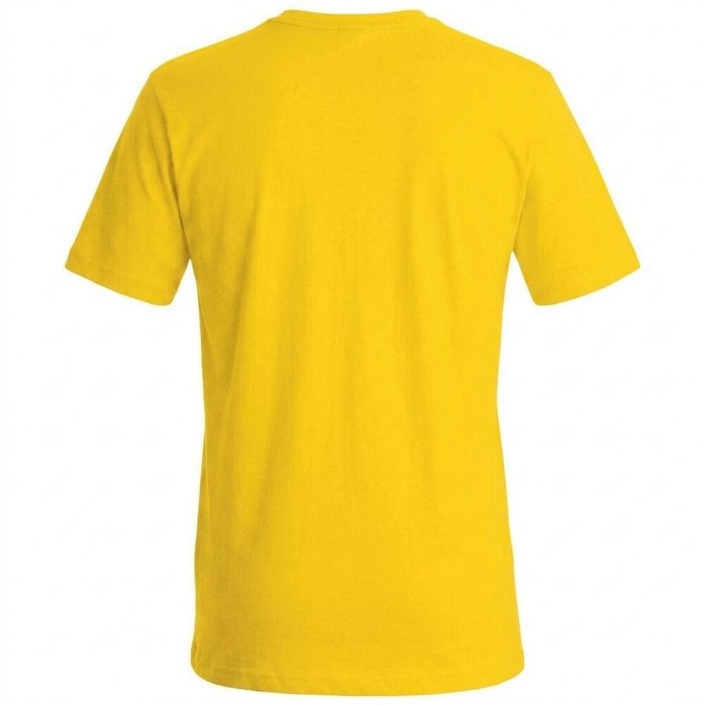 TShirt Slim Fit Herren Gelb 2/2