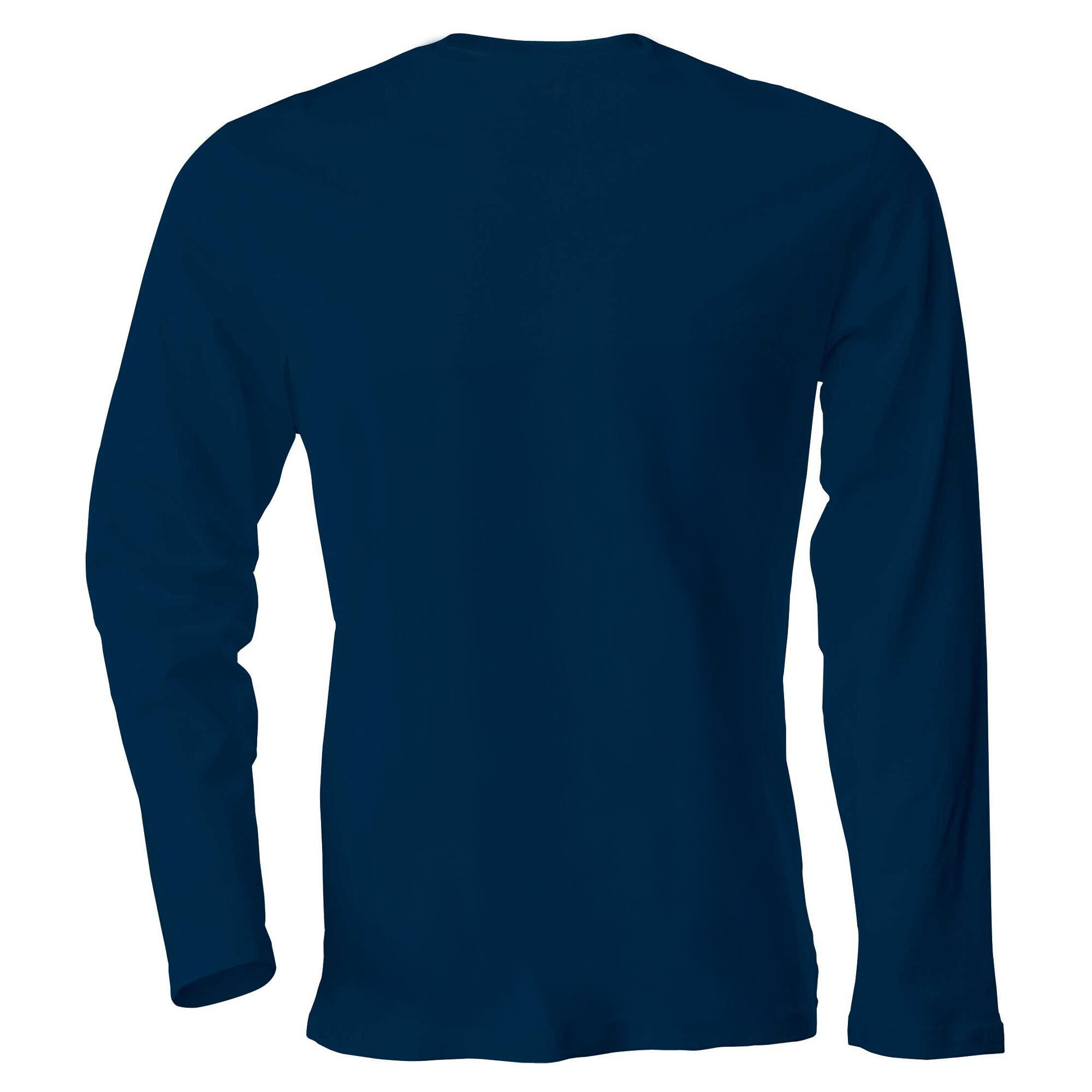 Maglia A Maniche Lunghe Uomo Kariban Blu Navy 2/2