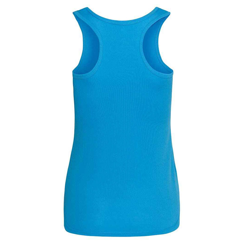 Dames Vest Top (Saffierblauw) 2/2