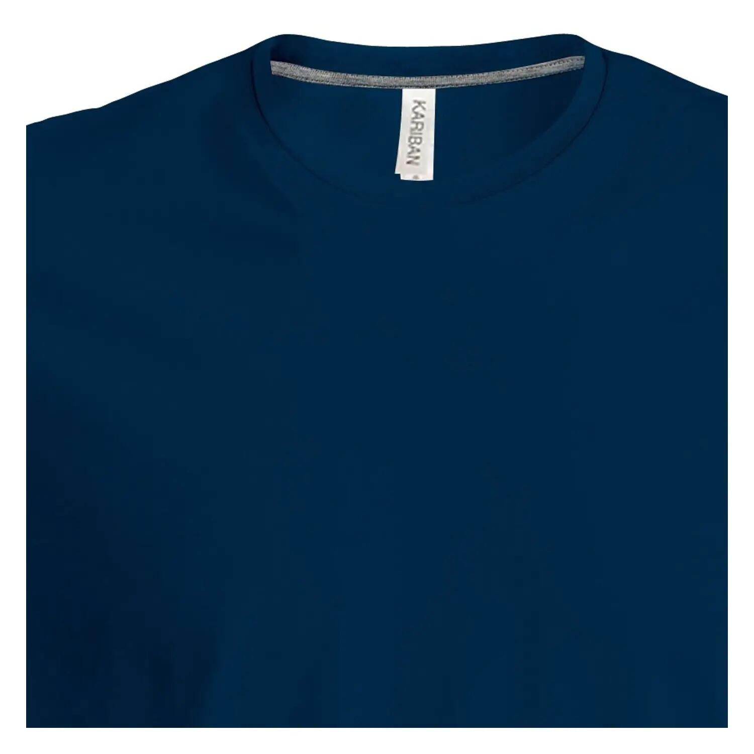 Slim Fit TShirt mit Rundhalsausschnitt, Langarm Herren Weiß 3/3