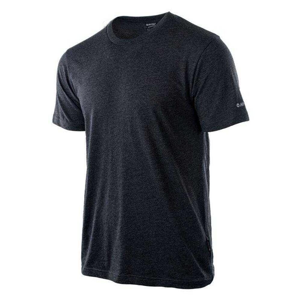 Tshirt Motif/style Uni Homme (Gris Foncé) 3/4