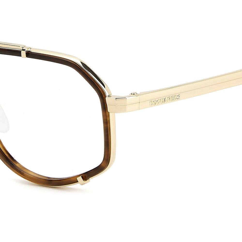 Bril op Sterkte Dsquared2 D2 0191 EX4 van Metaal Heren 56 mm 4/4