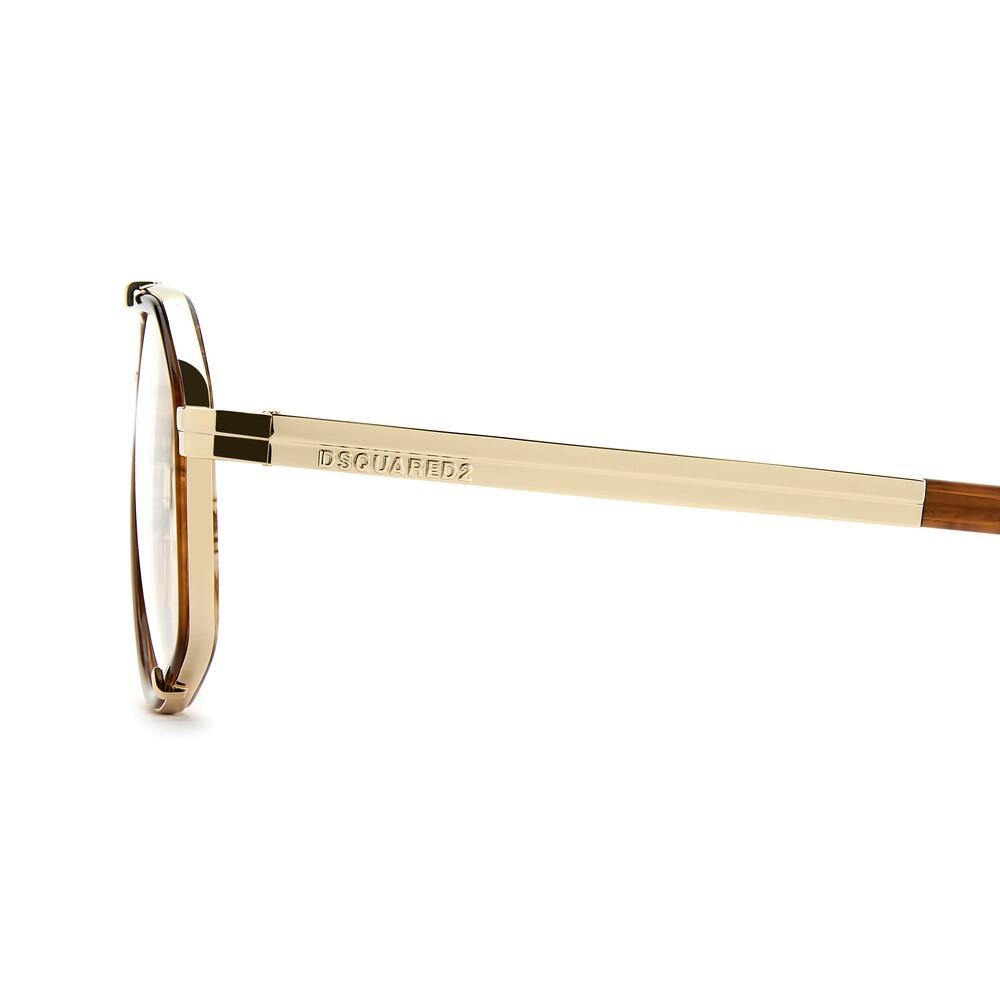 Bril op Sterkte Dsquared2 D2 0191 EX4 van Metaal Heren 56 mm 3/4