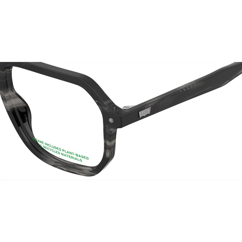 Bril op Sterkte Levi'S LV 5086 2W8 van Acetaat Heren 54 mm 3/3