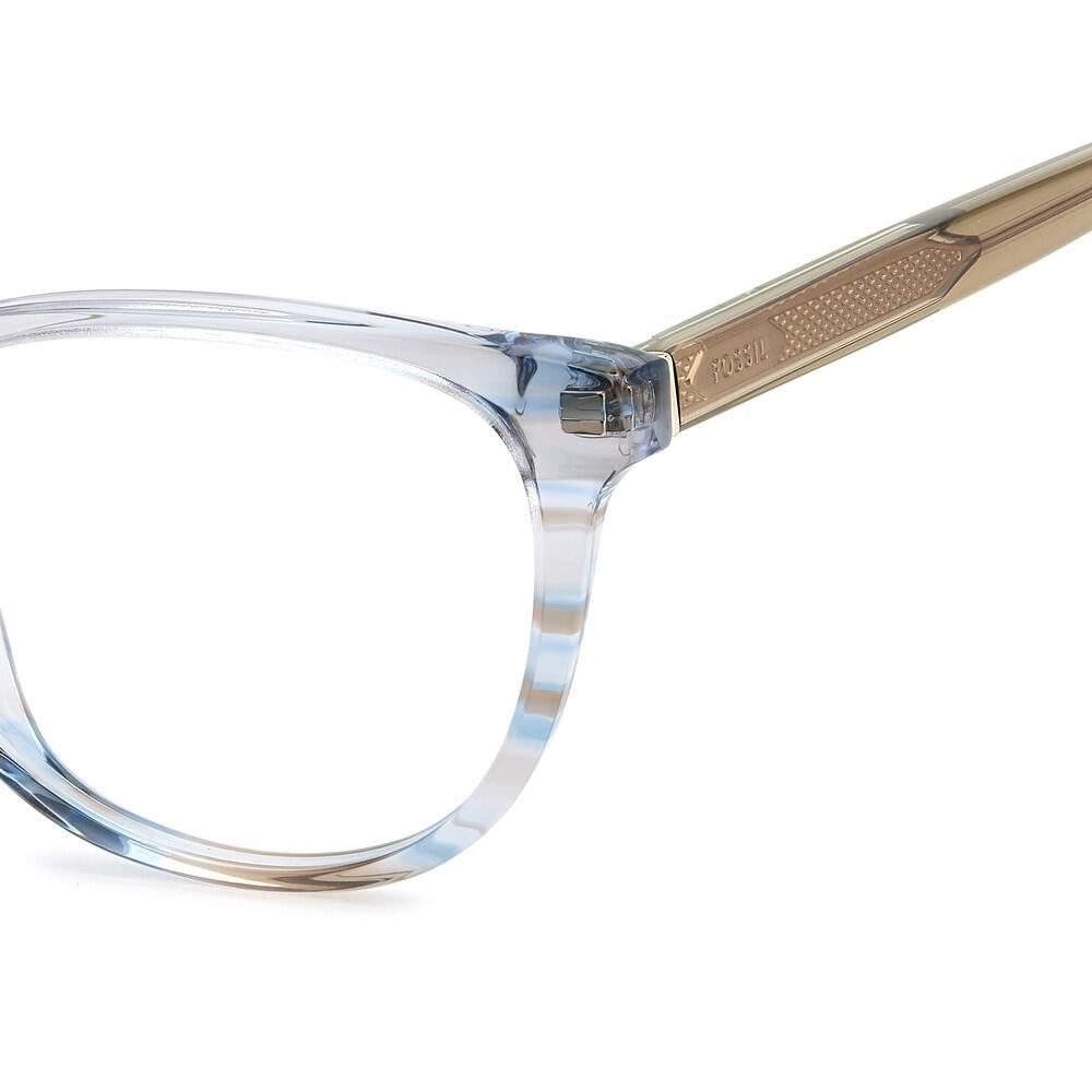Bril op Sterkte Fossil FOS 7203 0IU van Acetaat Dames 53 mm 3/3