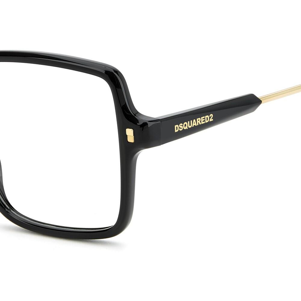 Bril op Sterkte Dsquared2 D2 0210 807 van Acetaat Dames 55 mm 4/4