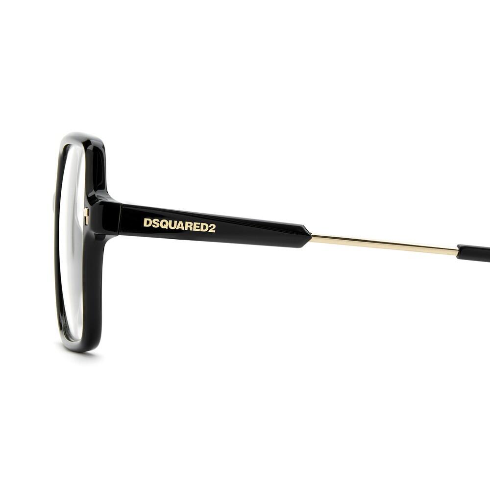 Bril op Sterkte Dsquared2 D2 0210 807 van Acetaat Dames 55 mm 3/4