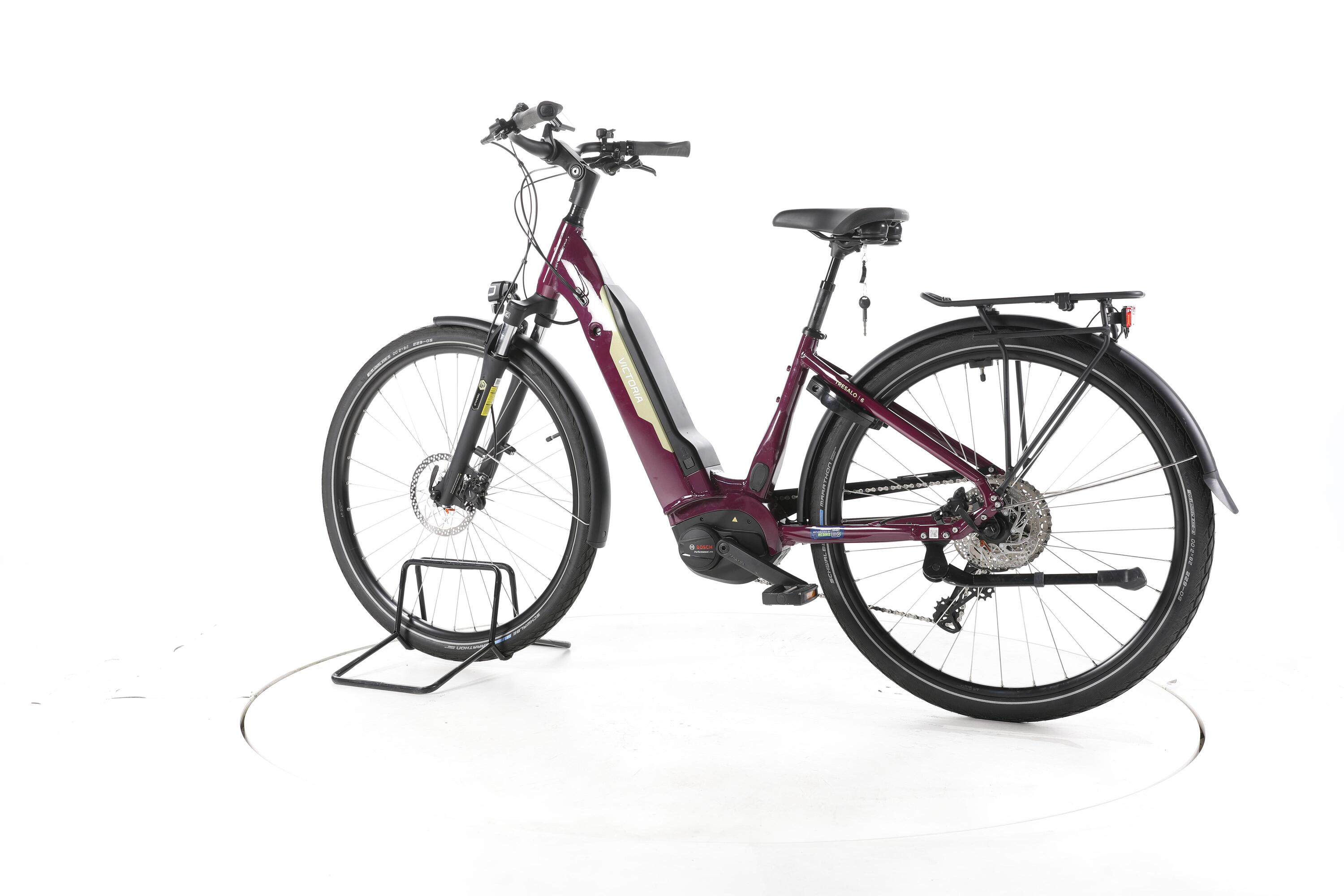 Tweedehands - Victoria Tresalo 6 Trekking E-Bike Lage instap - Zeer goed 7/7