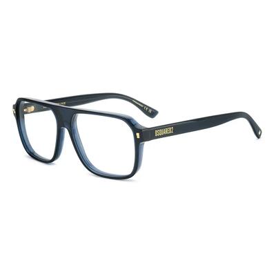 Bril op sterkte dsquared2 d2 0203 pjp van acetaat heren 57 mm