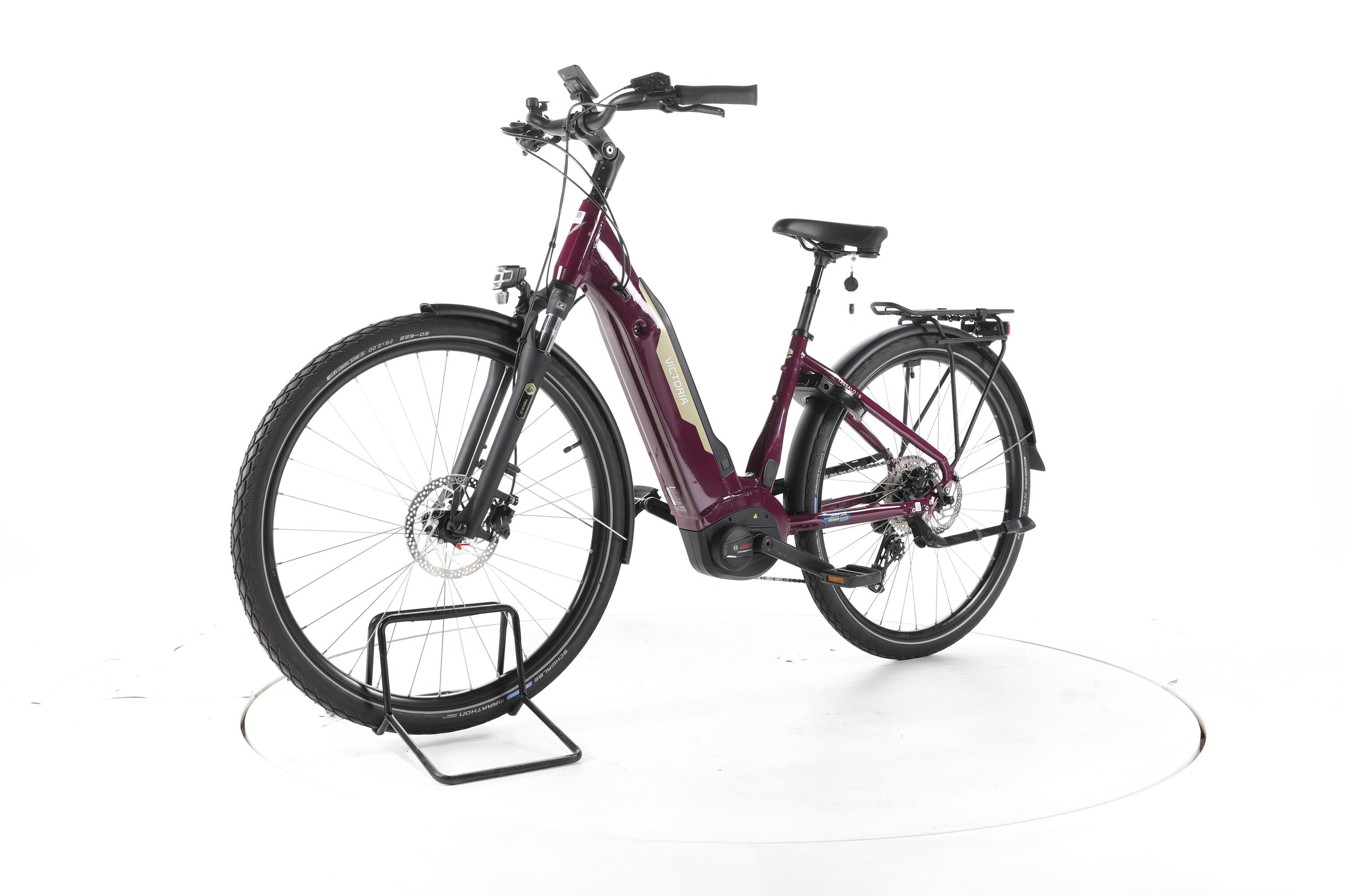 Tweedehands - Victoria Tresalo 6 Trekking E-Bike Lage instap - Zeer goed 5/7