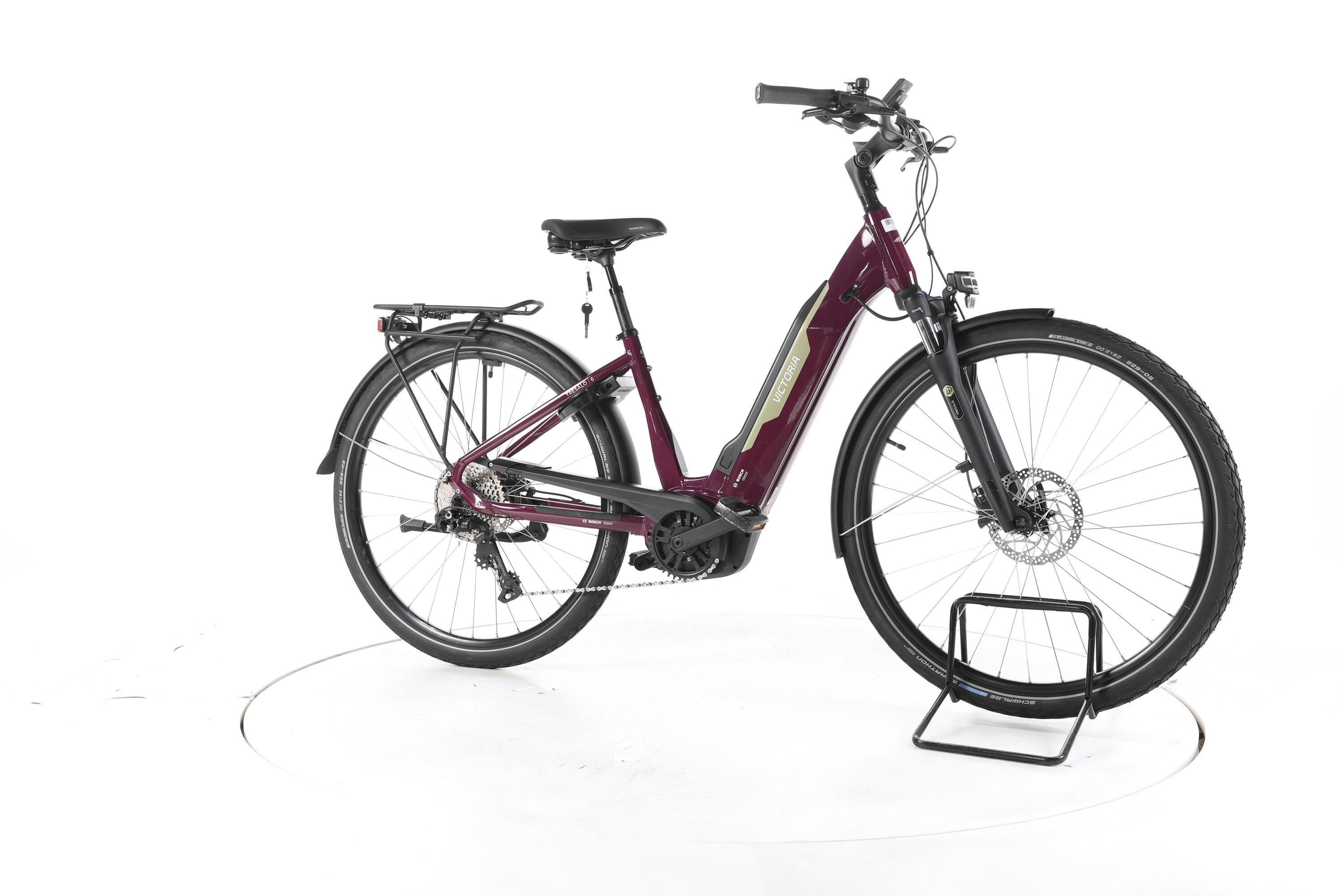 Tweedehands - Victoria Tresalo 6 Trekking E-Bike Lage instap - Zeer goed 2/7
